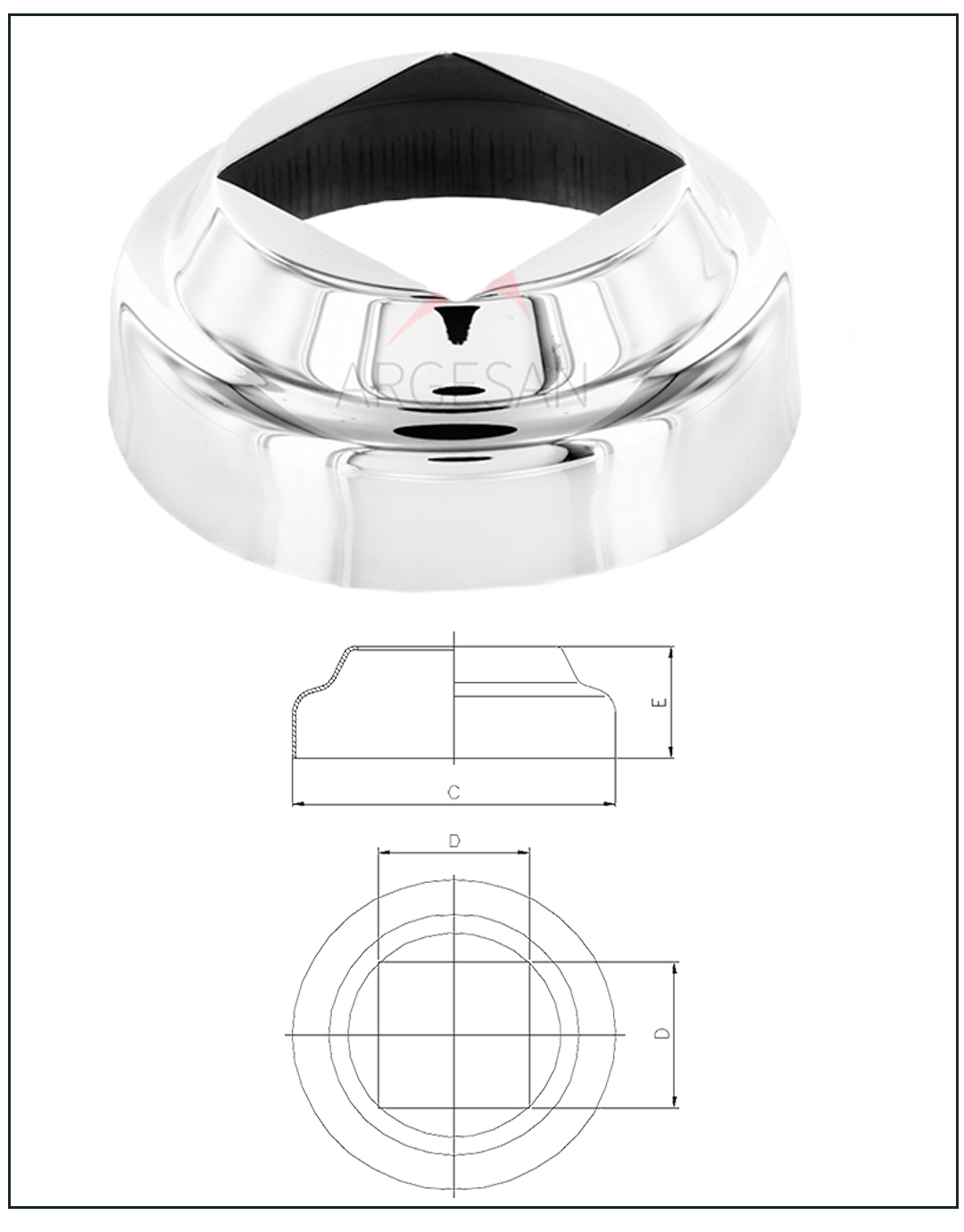 Декоративный колпак PR-2