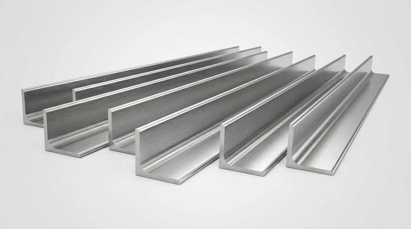 Corniere din inox cu aripi egale AISI 304 316