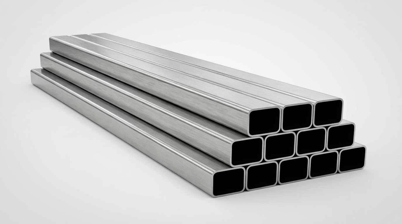 Țevi profilate din inox pătrate și dreptunghiulare AISI 304