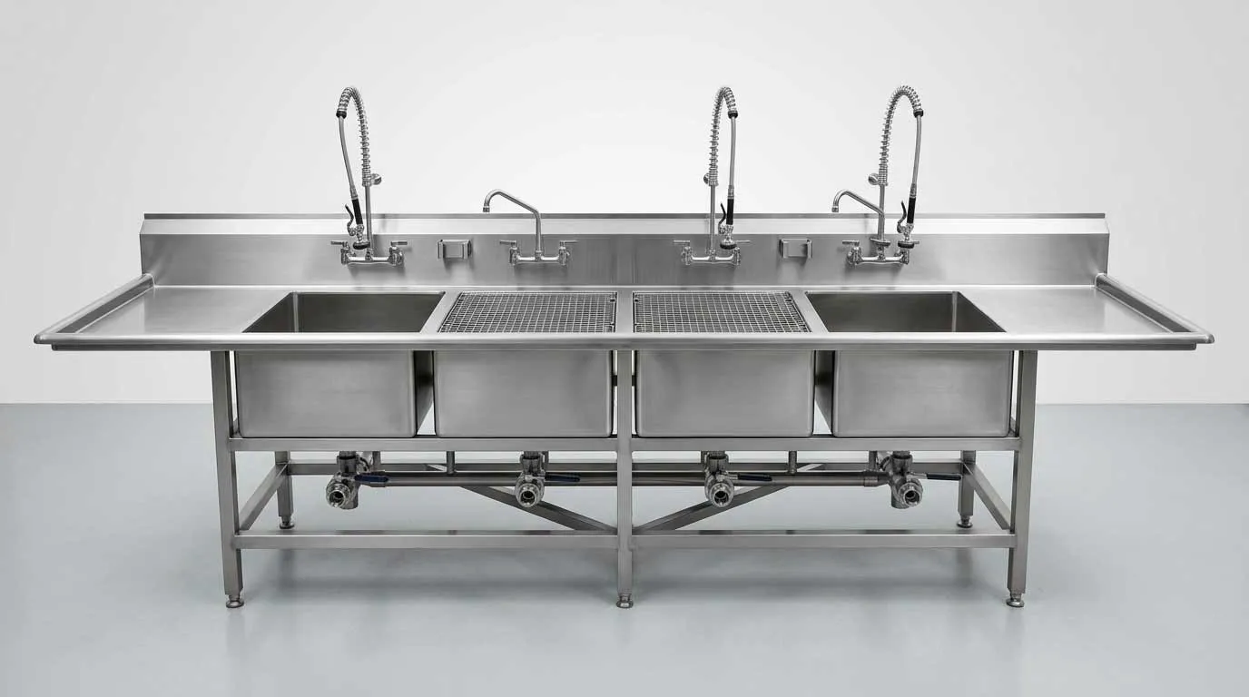 Stainless Steel Winery Sinks AISI 304