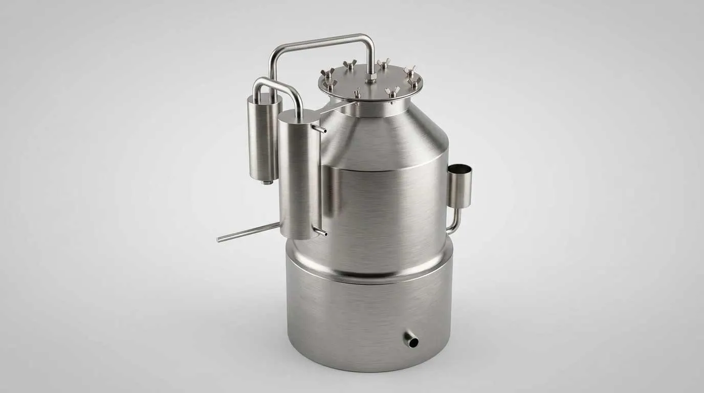 Stainless Steel Distillation Apparatus AISI 304