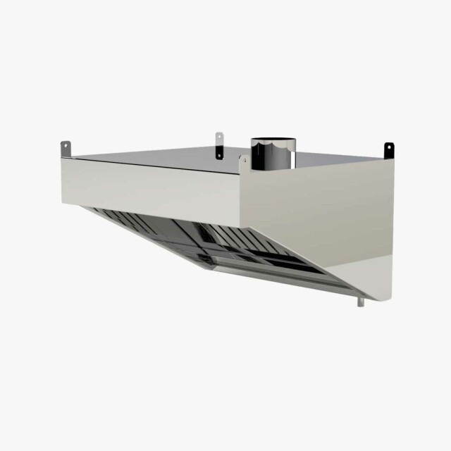 Stainless steel hood Valencia 1100x400x450